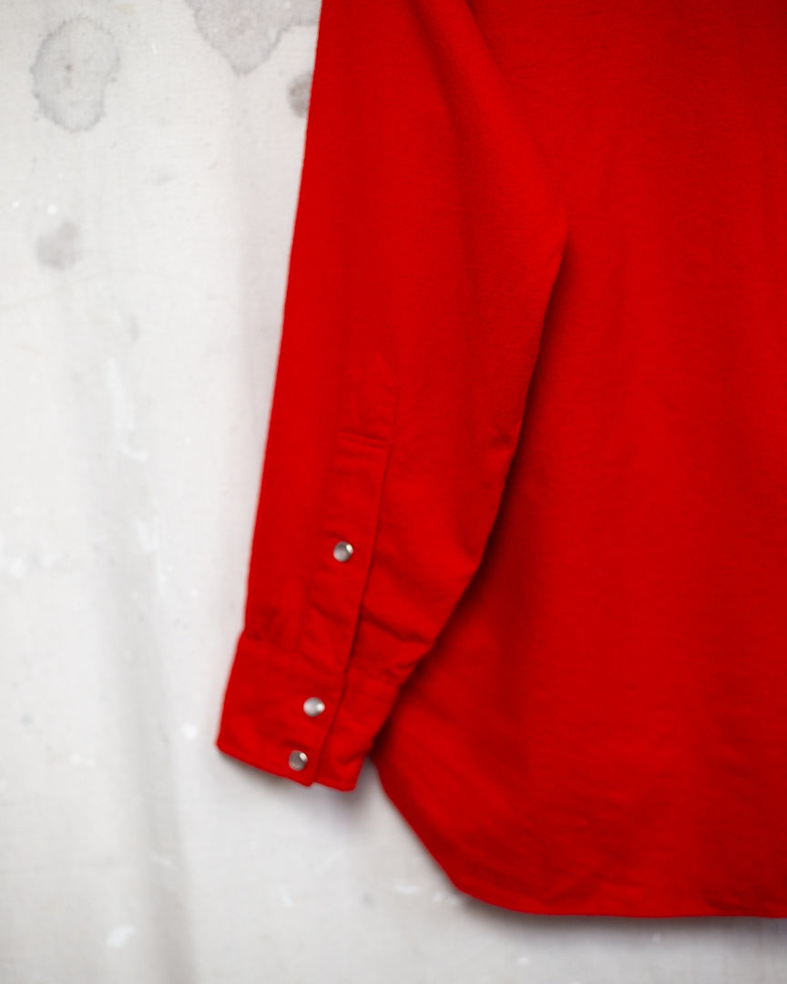 1980S Pendleton Wool Pearl Snap Western Shirt - M