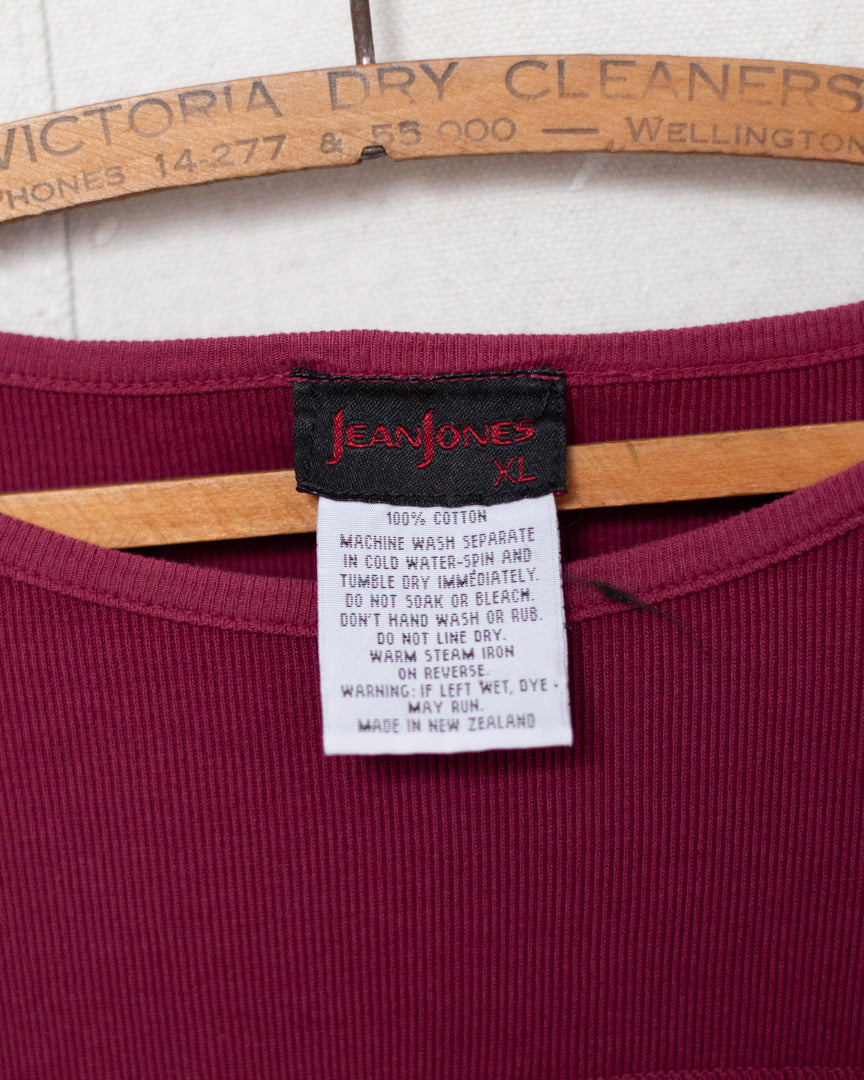 NZ Made Jean Jones 3/4 Tee - M