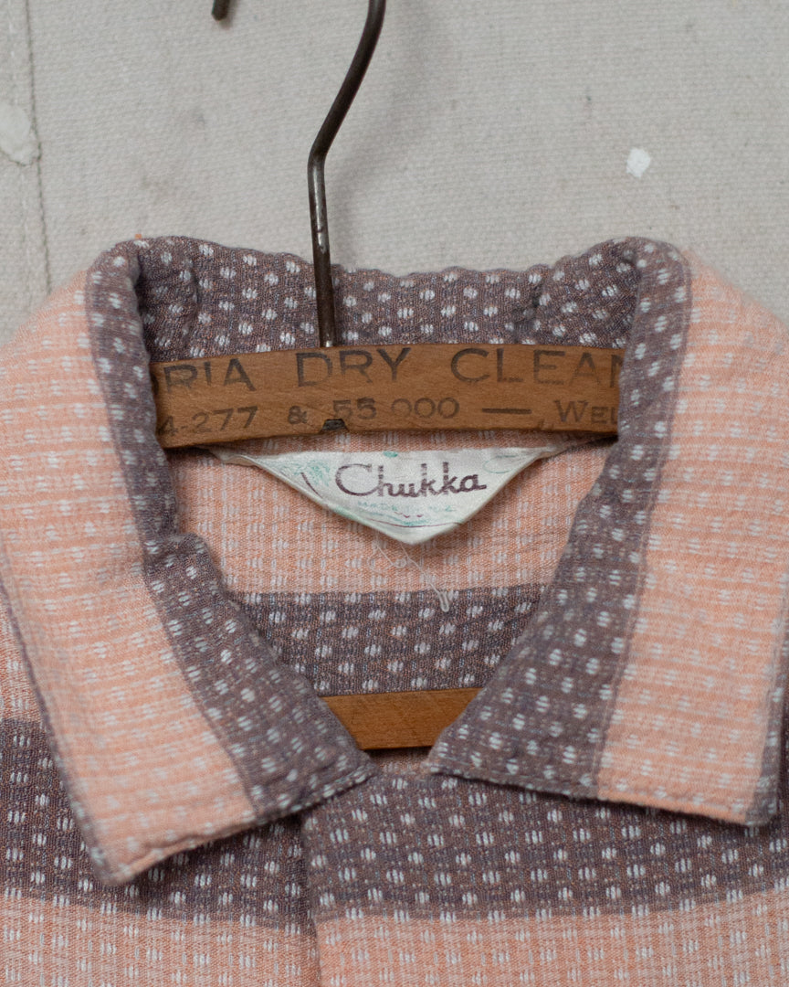 1960s/70s Chukka Shirt - S/M