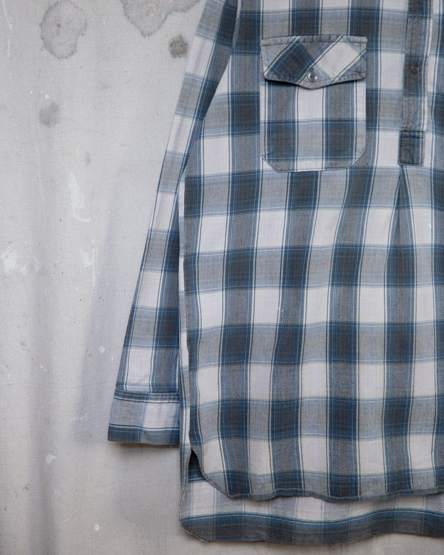 1980S Well Worn Frontier Pull Over Shirt - L