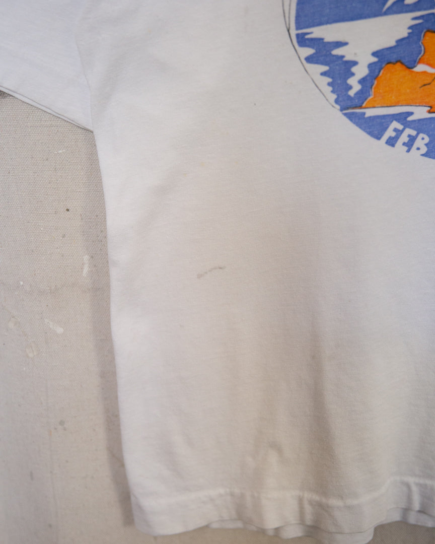 1991 Well Worn Pukemanu Adventure Ride Tee - L
