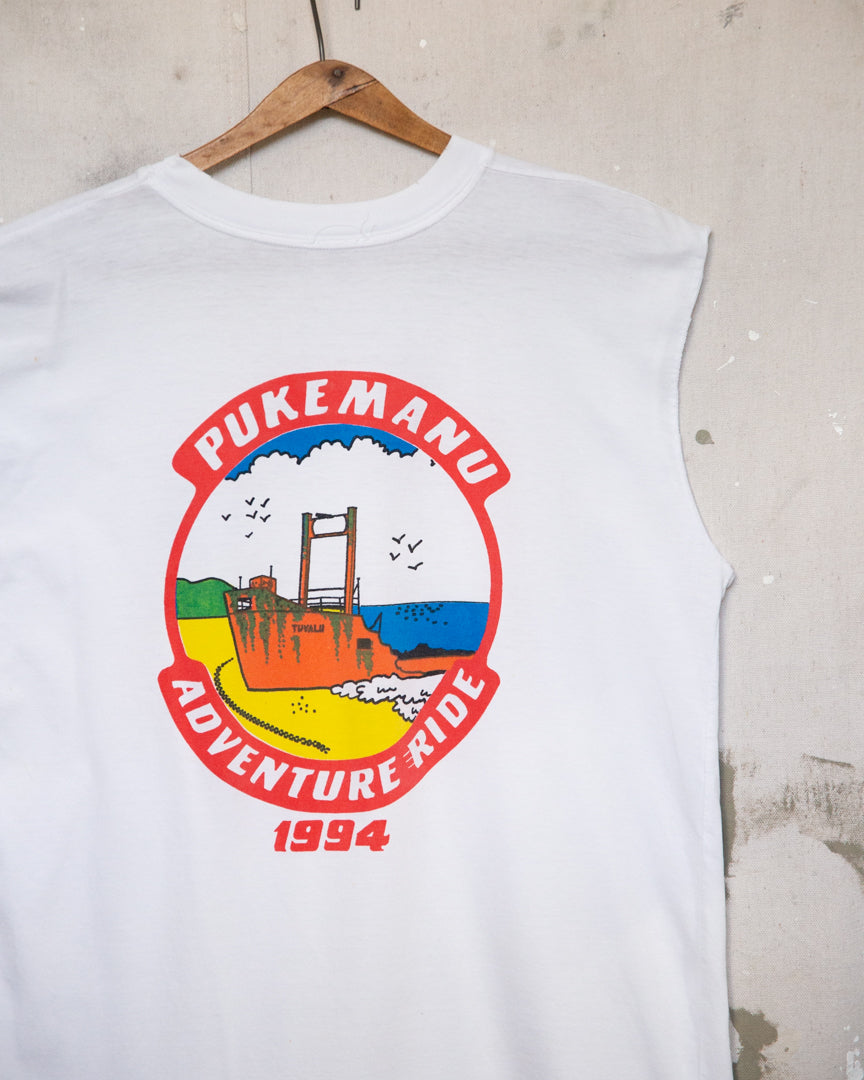1994 Well Worn Pukemanu Adventure Ride Tank - M