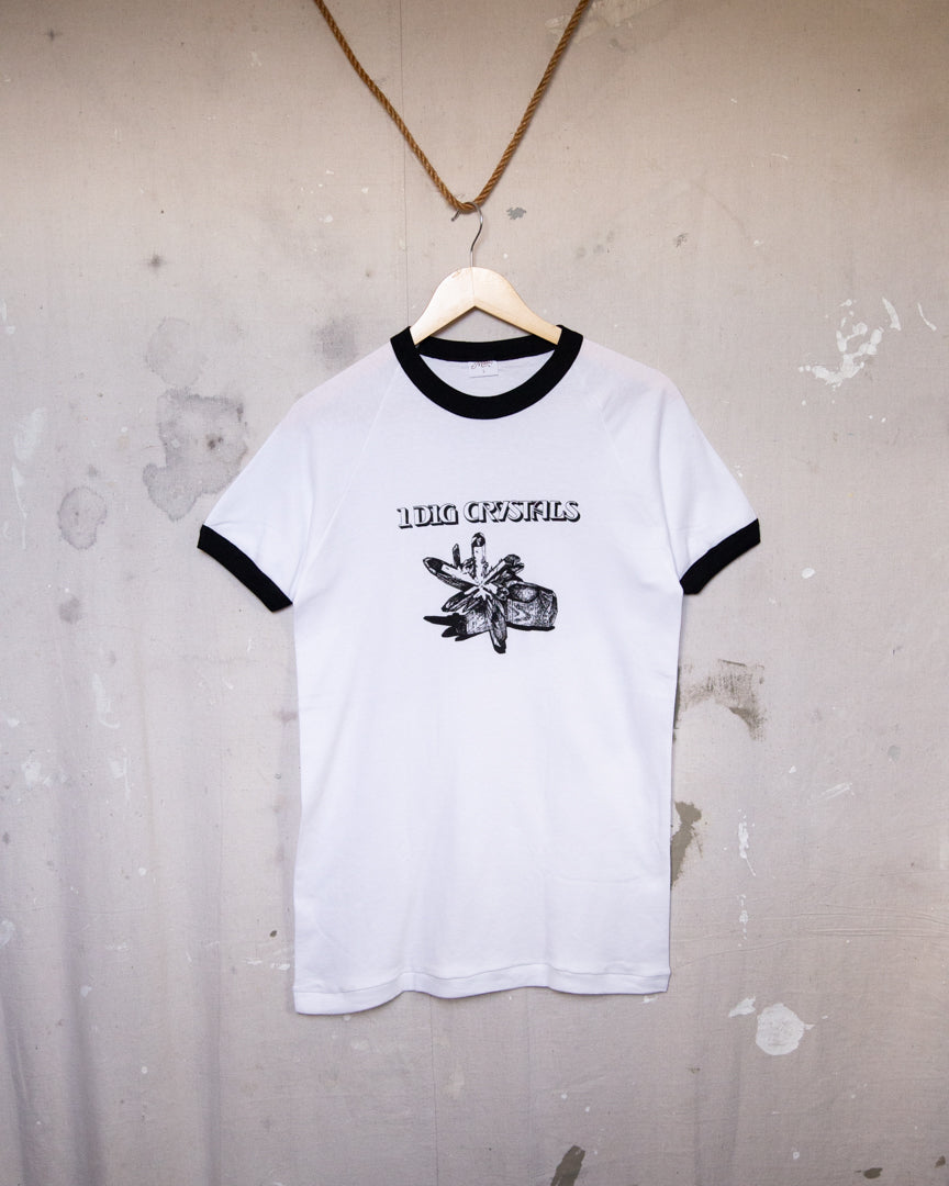 1980S I Dig Crystals Ringer Tee - S,M,L