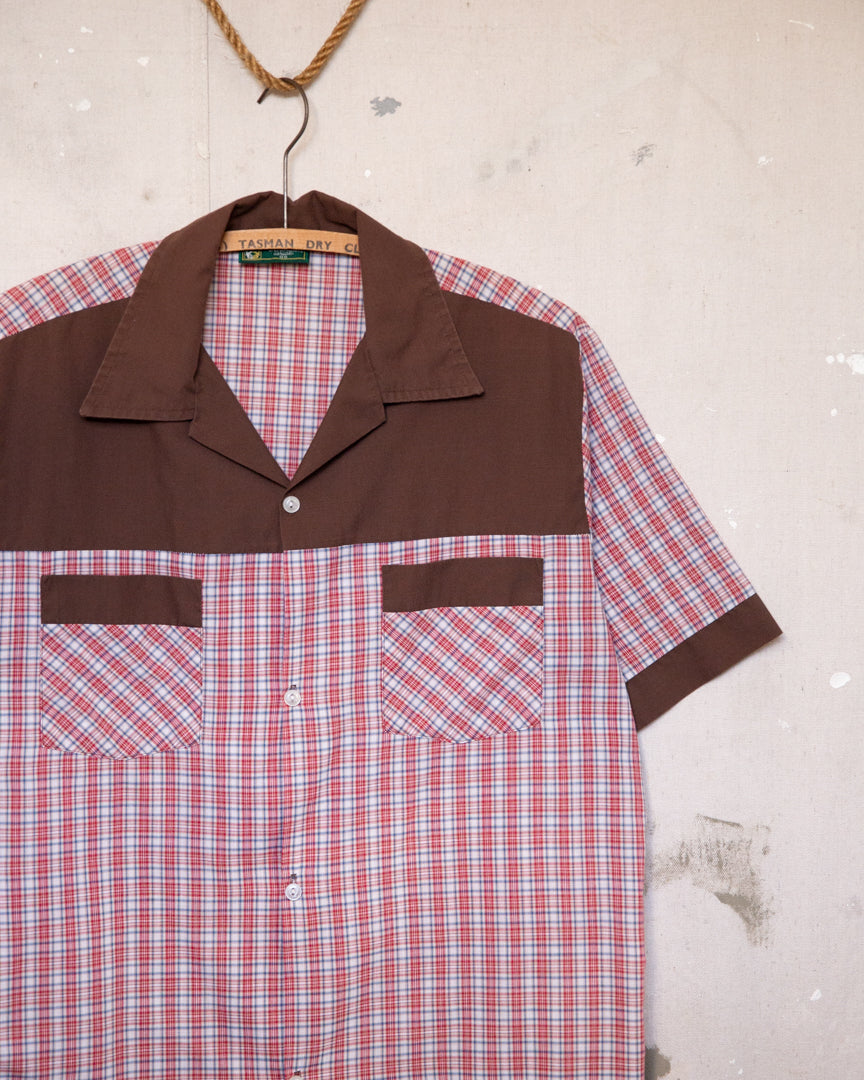 1970S/80S Western Shirt - L