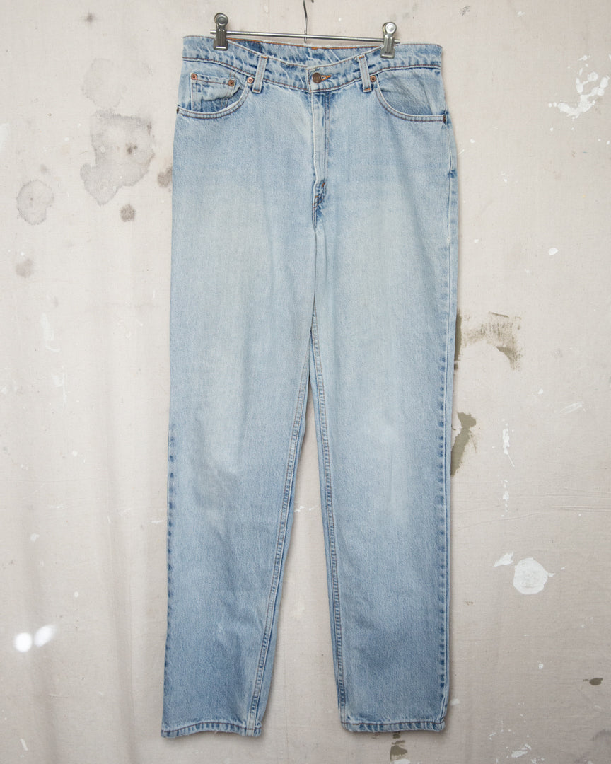 1990s Well Worn Safety Pin Levis - 32