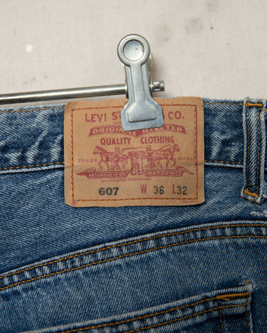 1990S Well Worn Levis 607 - 36