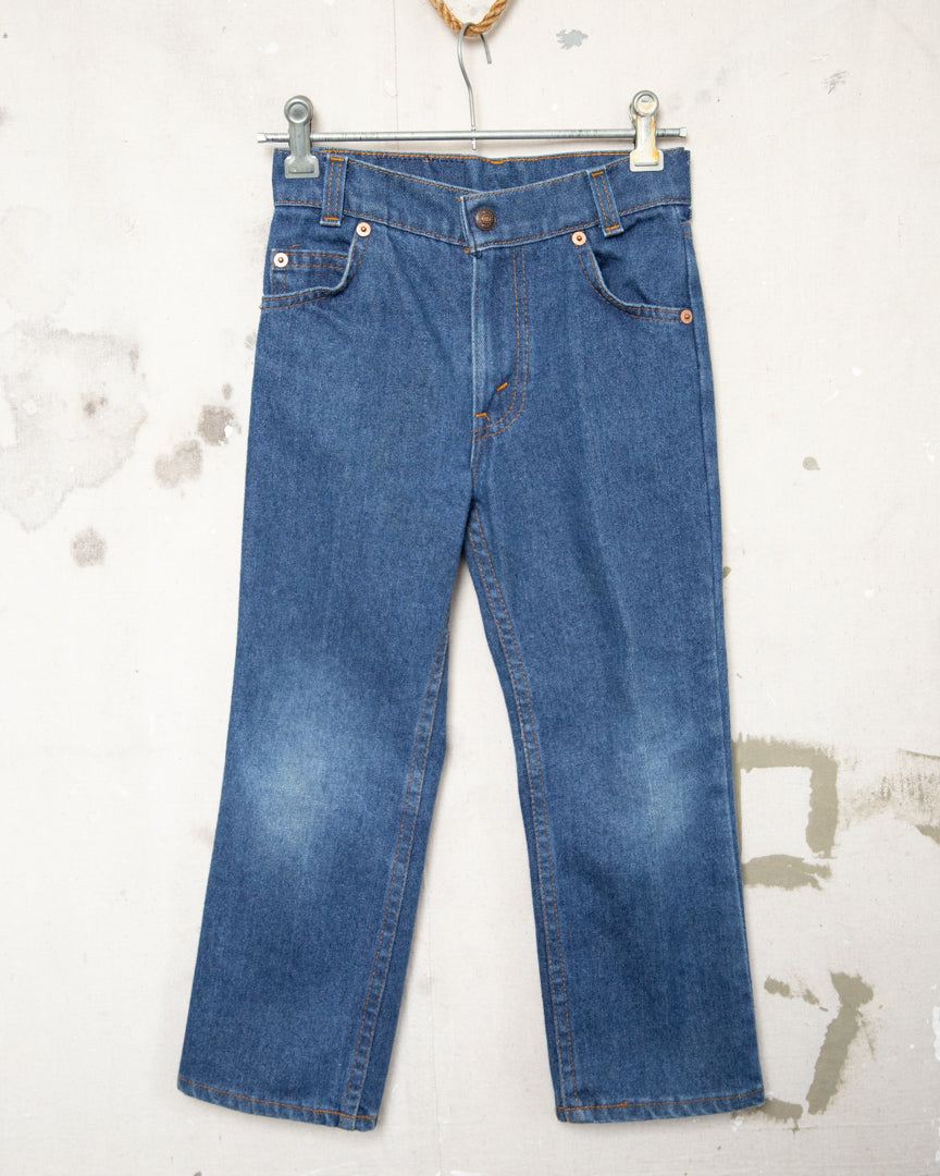 1990S Levis Kids Orange Tab Jeans