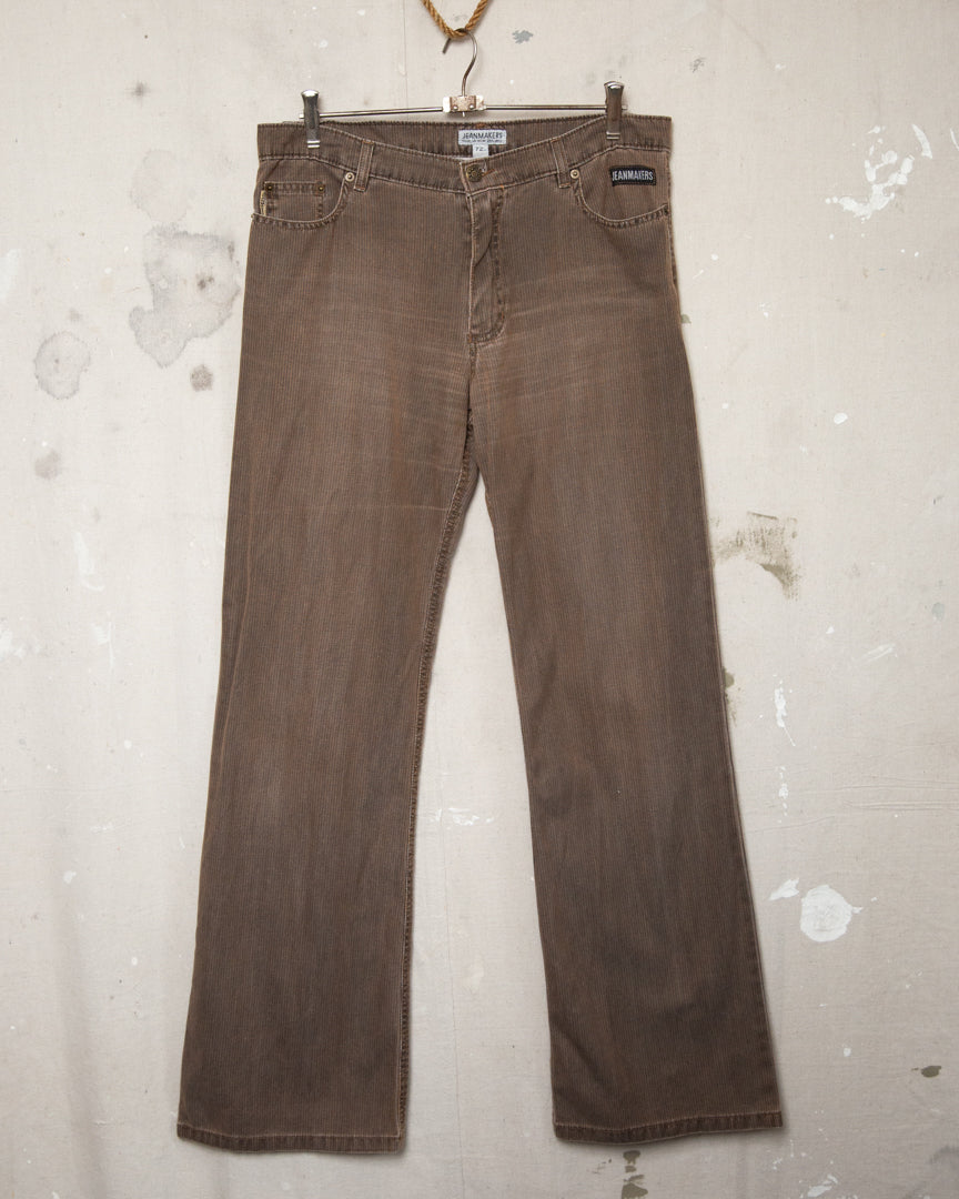 1990S/00S Jeansmakers Wide Leg Jeans - 34