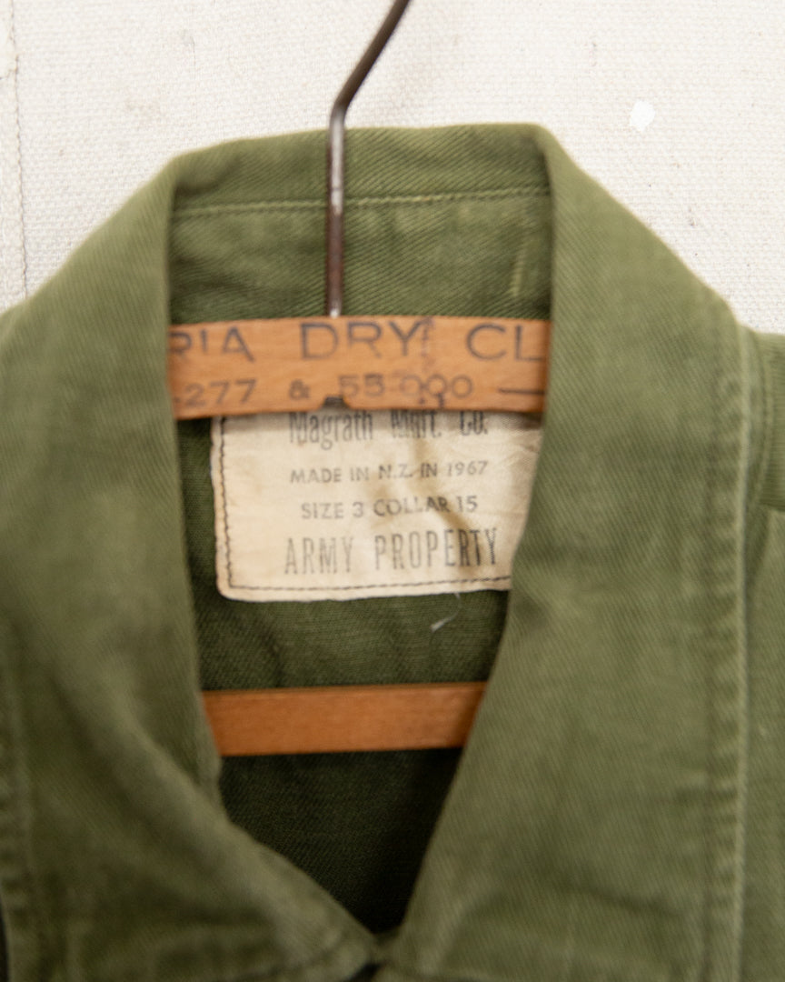 1967 NZ Army Field Shirt - M