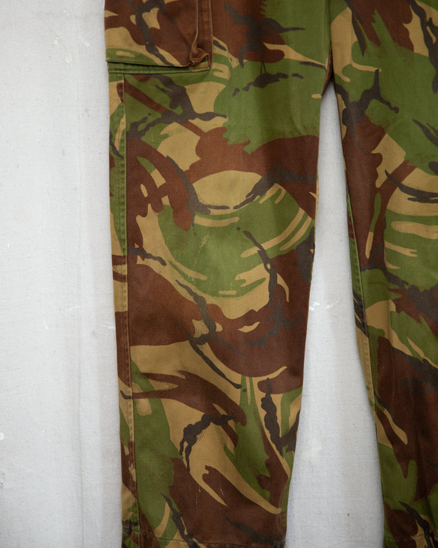 1990S Well Worn British Army DPM Trousers - 30-34
