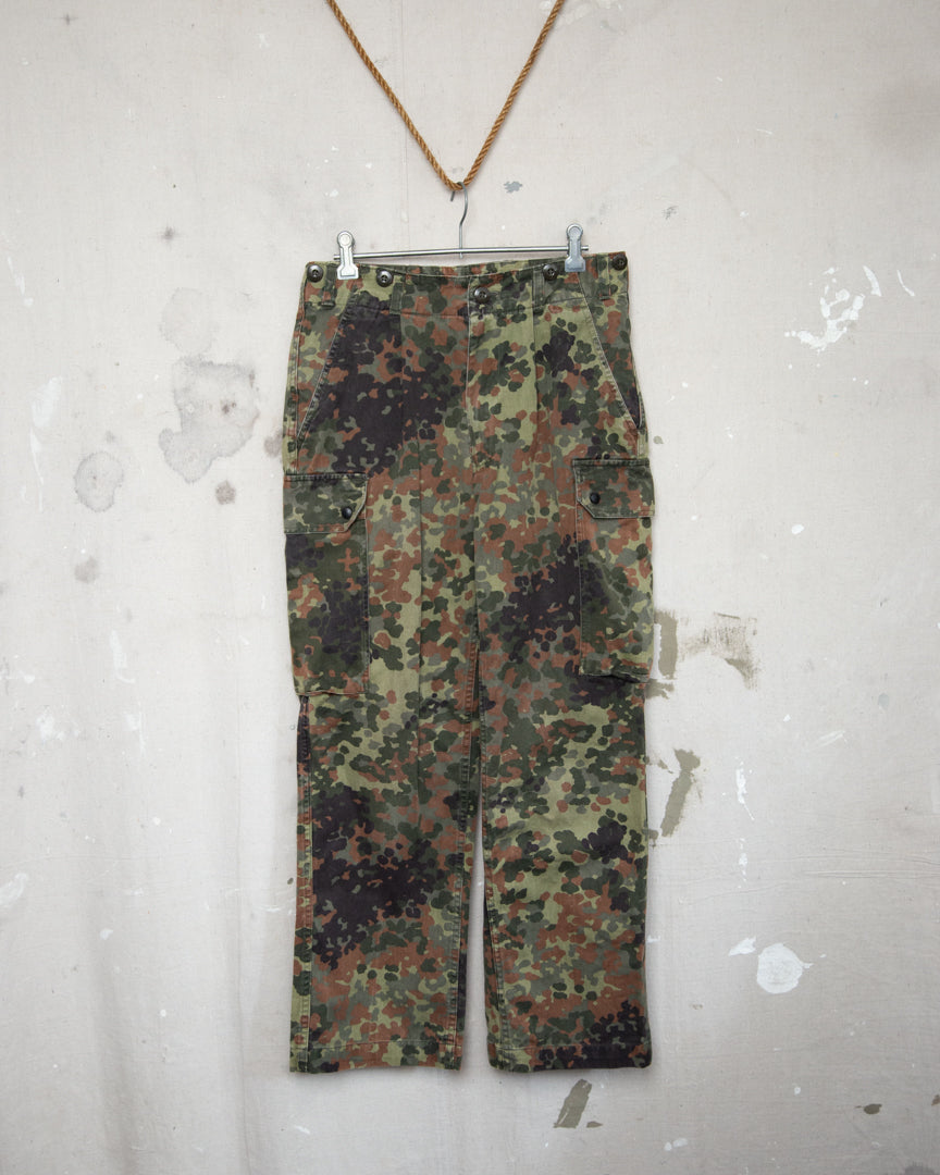 1990S German Flecktarn Combat Trousers - 30