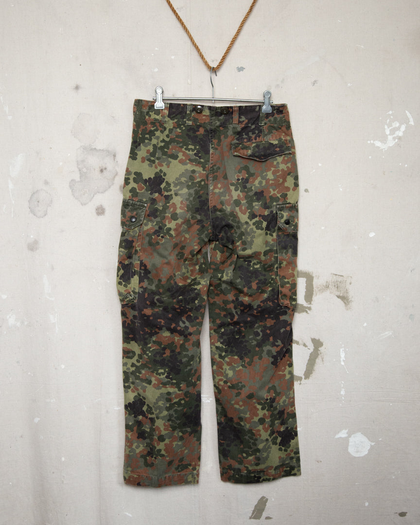 1990S German Flecktarn Combat Trousers - 30