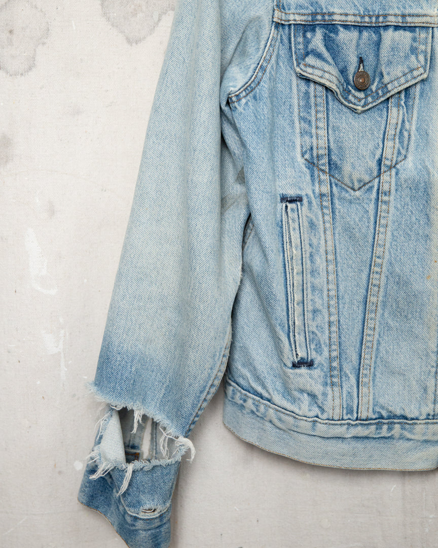 1980S/90S Thrashed Levis Type 3 Jacket - M