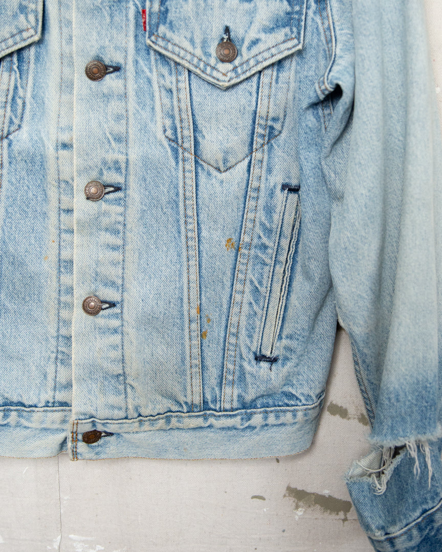 1980S/90S Thrashed Levis Type 3 Jacket - M
