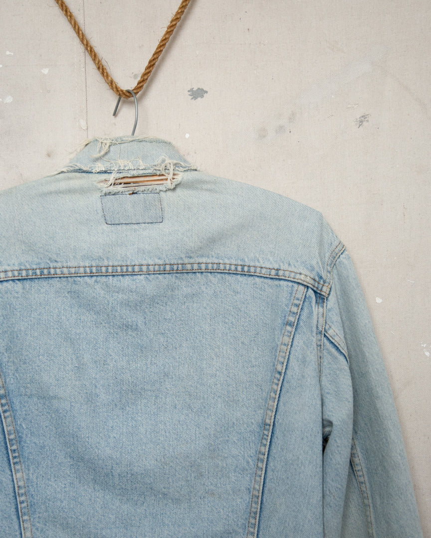 1980S/90S Thrashed Levis Type 3 Jacket - M