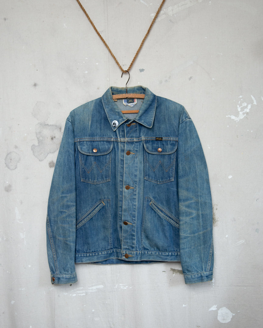 1980S NZ Made Wrangler 124MJ Jacket - M