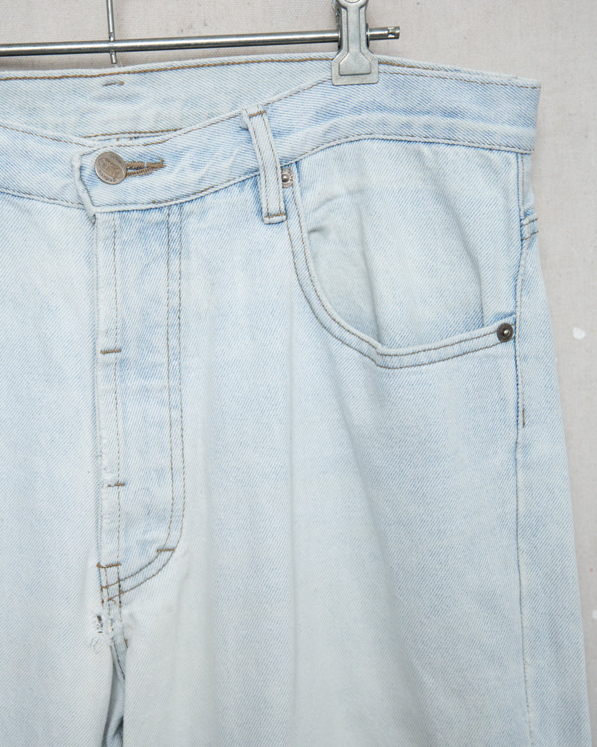 1990S Well Worn Denim Jeans - 34