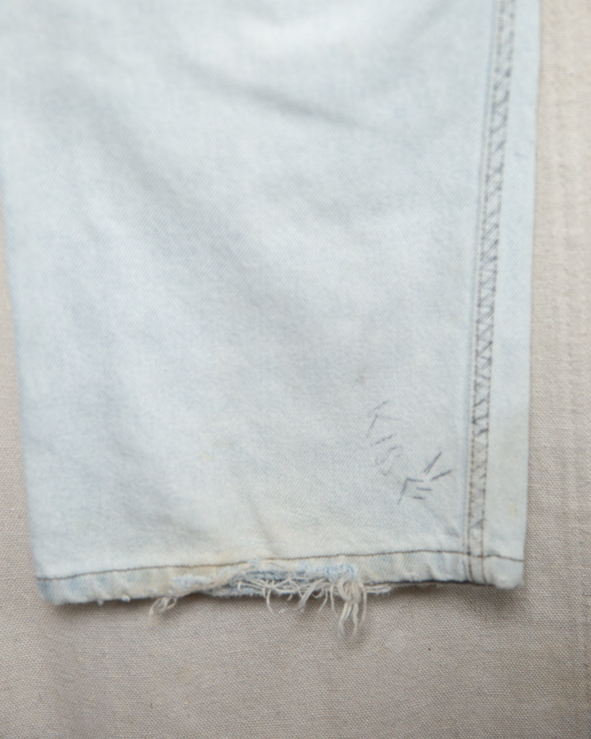 1990S Well Worn Denim Jeans - 34