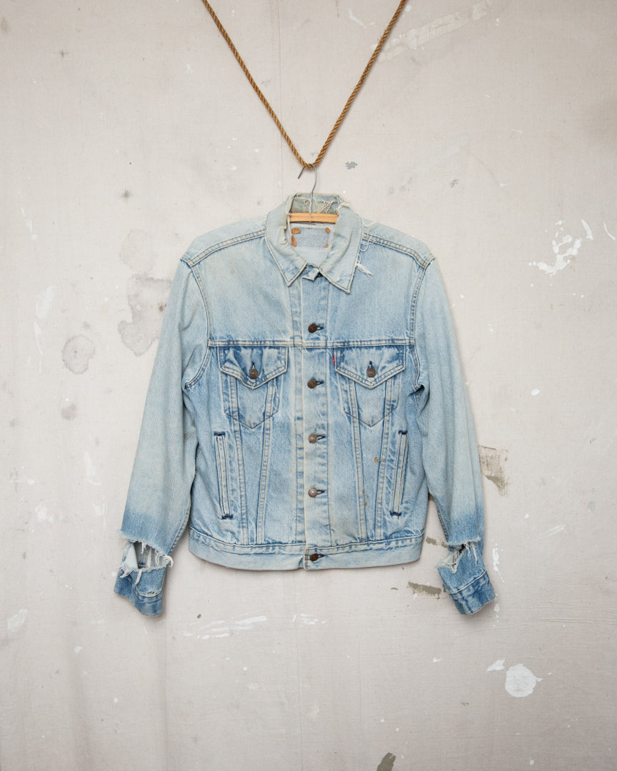 1980S/90S Thrashed Levis Type 3 Jacket - M