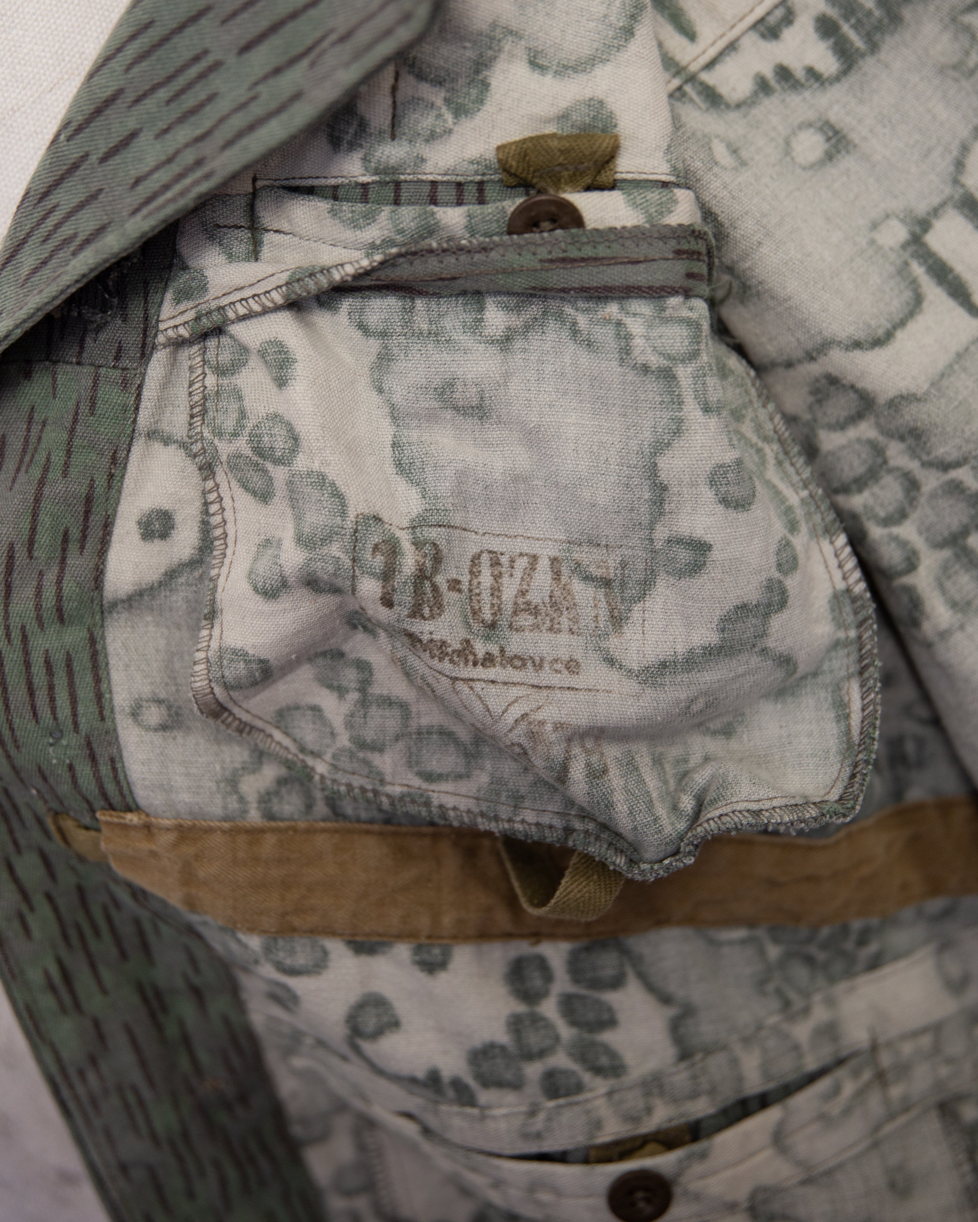 1970S Czech M60 Camo Jacket - S/M