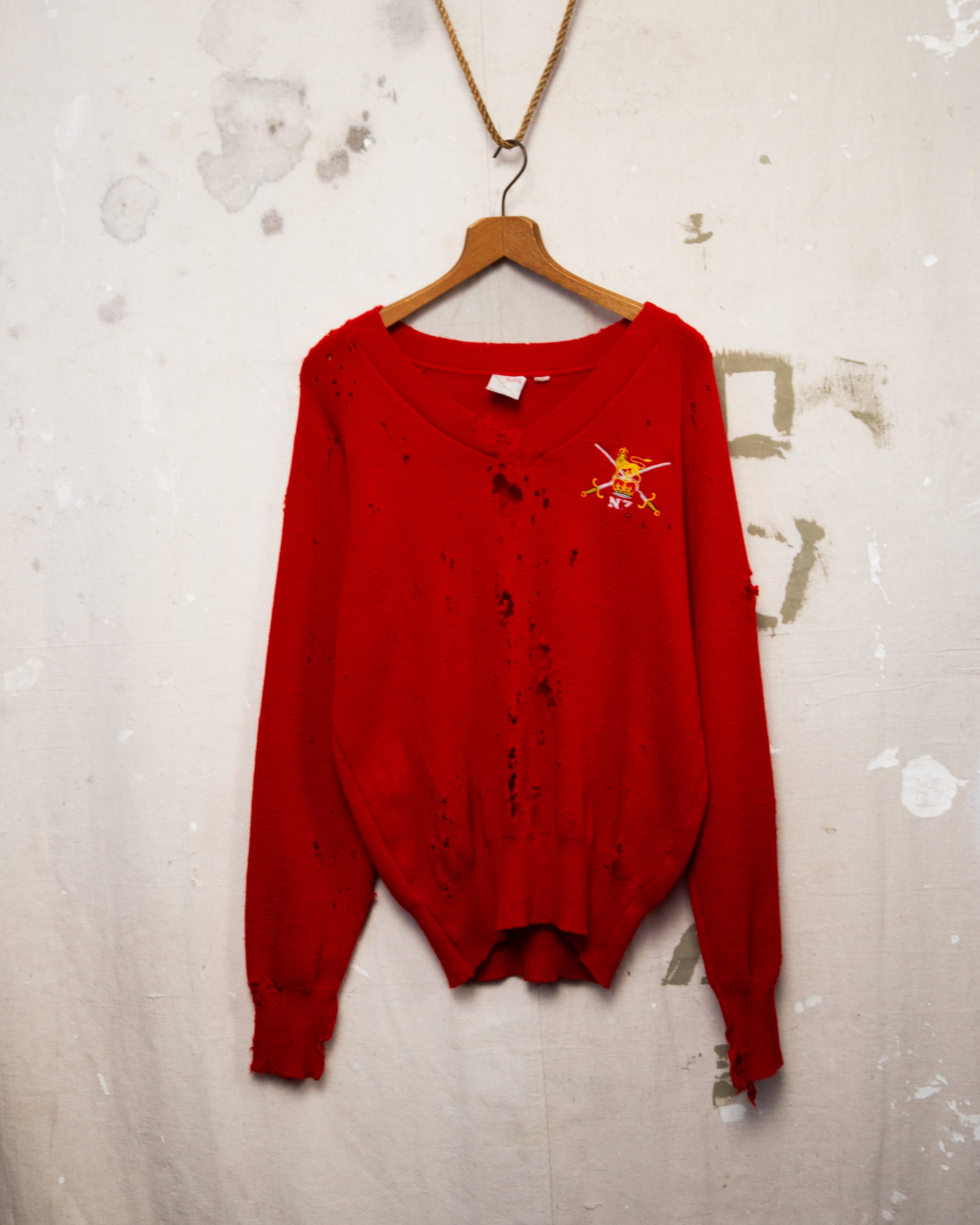 Thrashed NZ Made Sweater - M