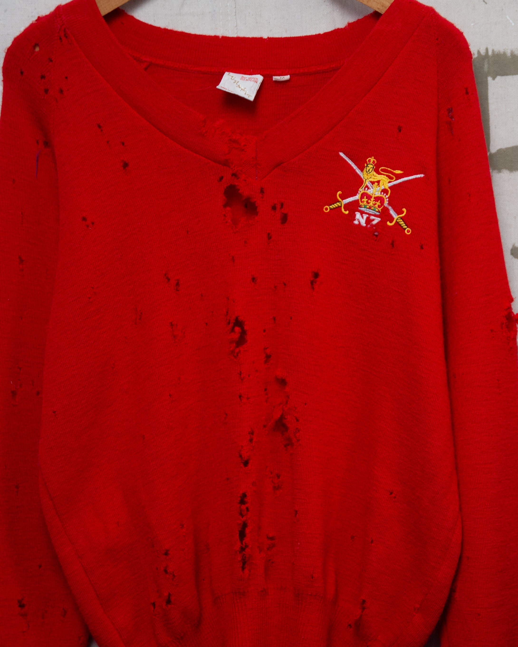 Thrashed NZ Made Sweater - M