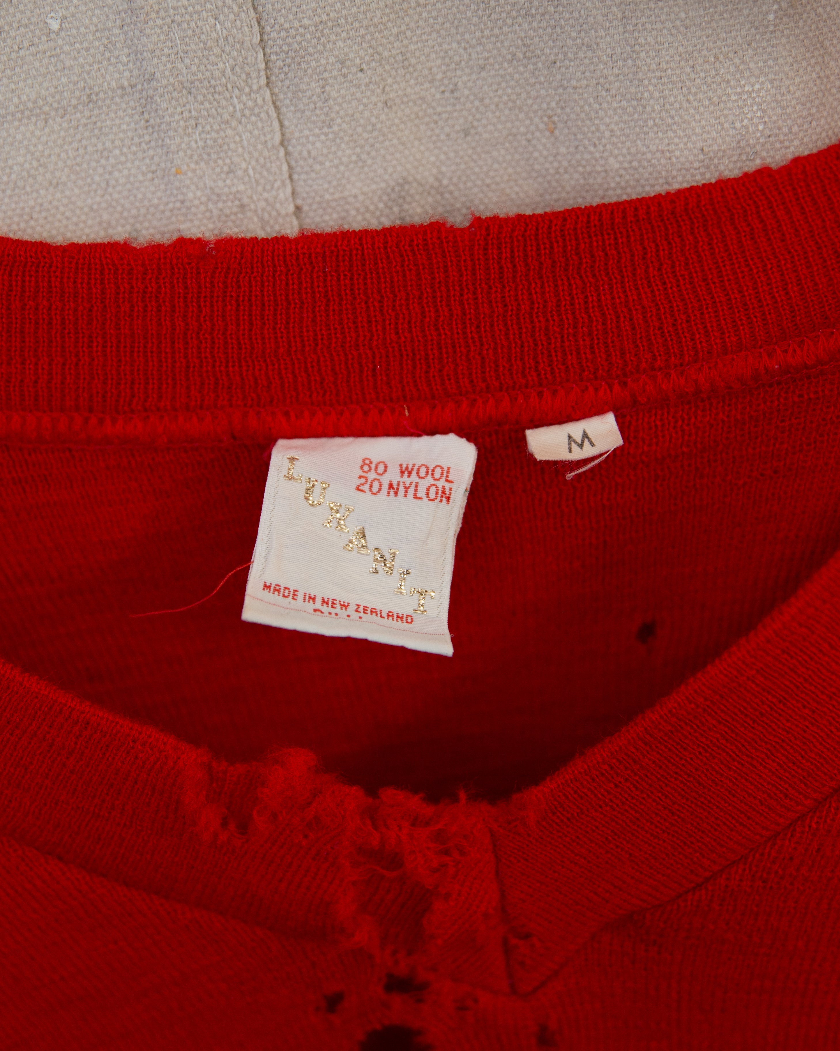 Thrashed NZ Made Sweater - M