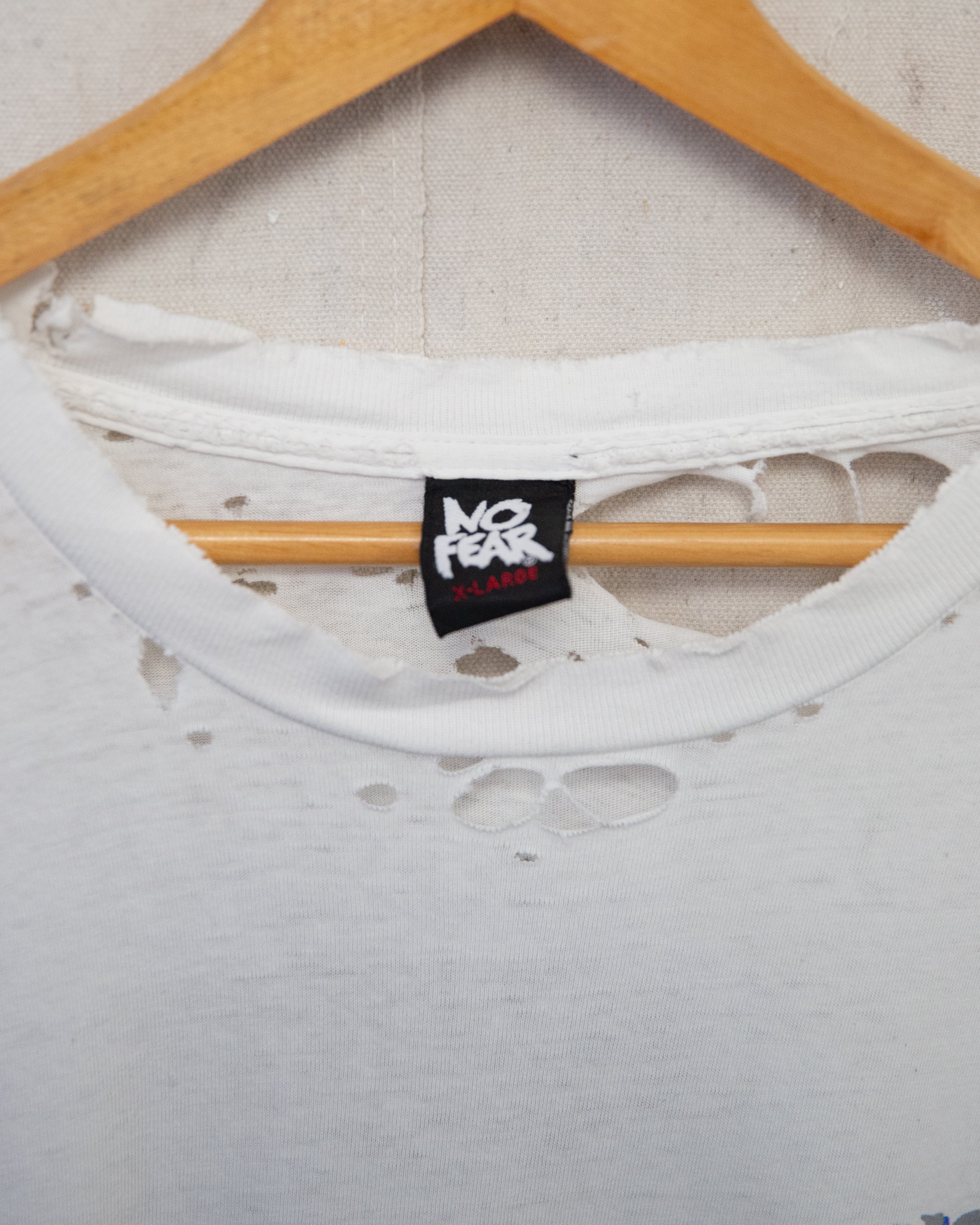 Thrashed 1990S No Fear Tee - XL