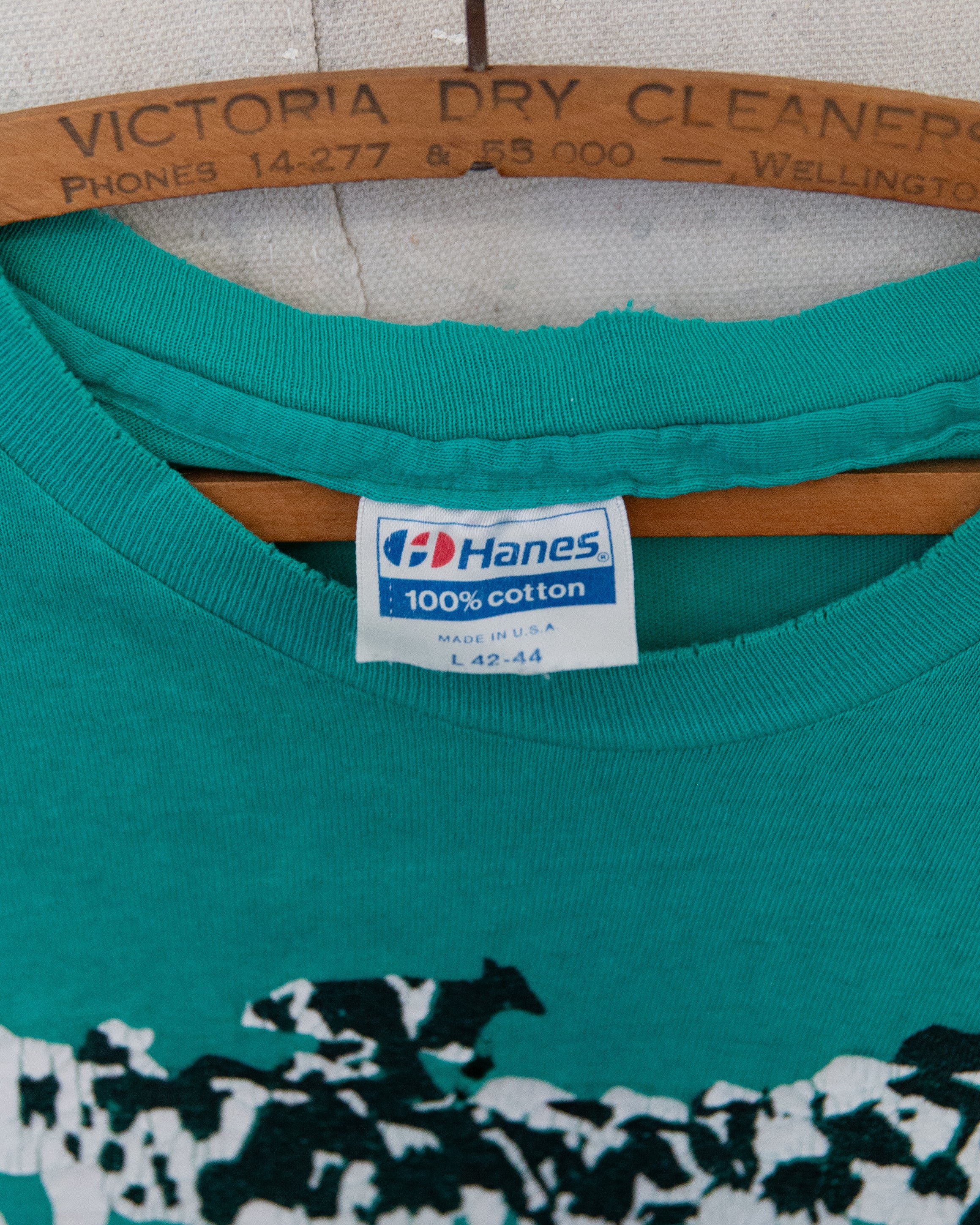 1990S Thrashed Ben And Jerry's Tee - L