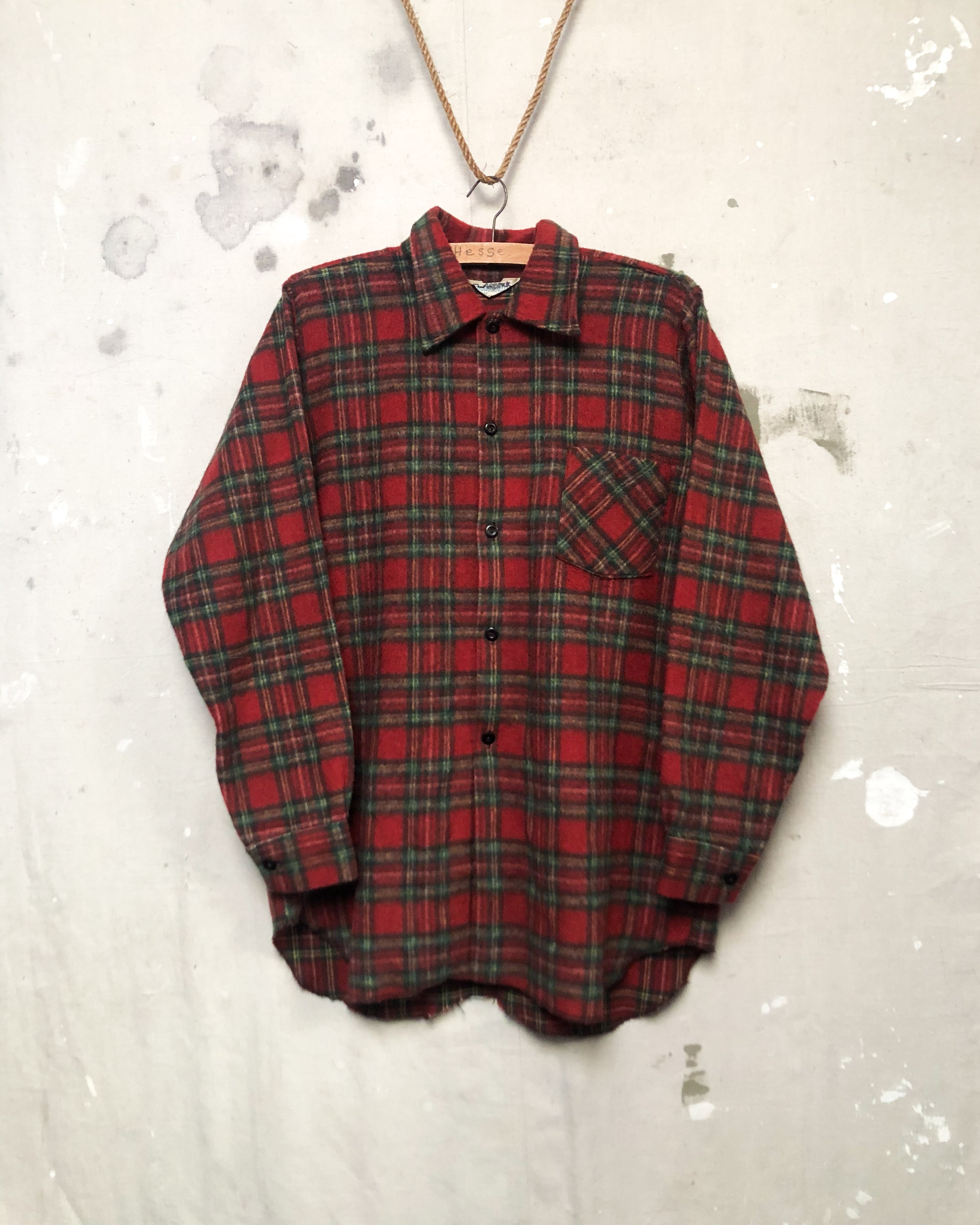 1970S Hallensteins Fuzzy Flannel - M
