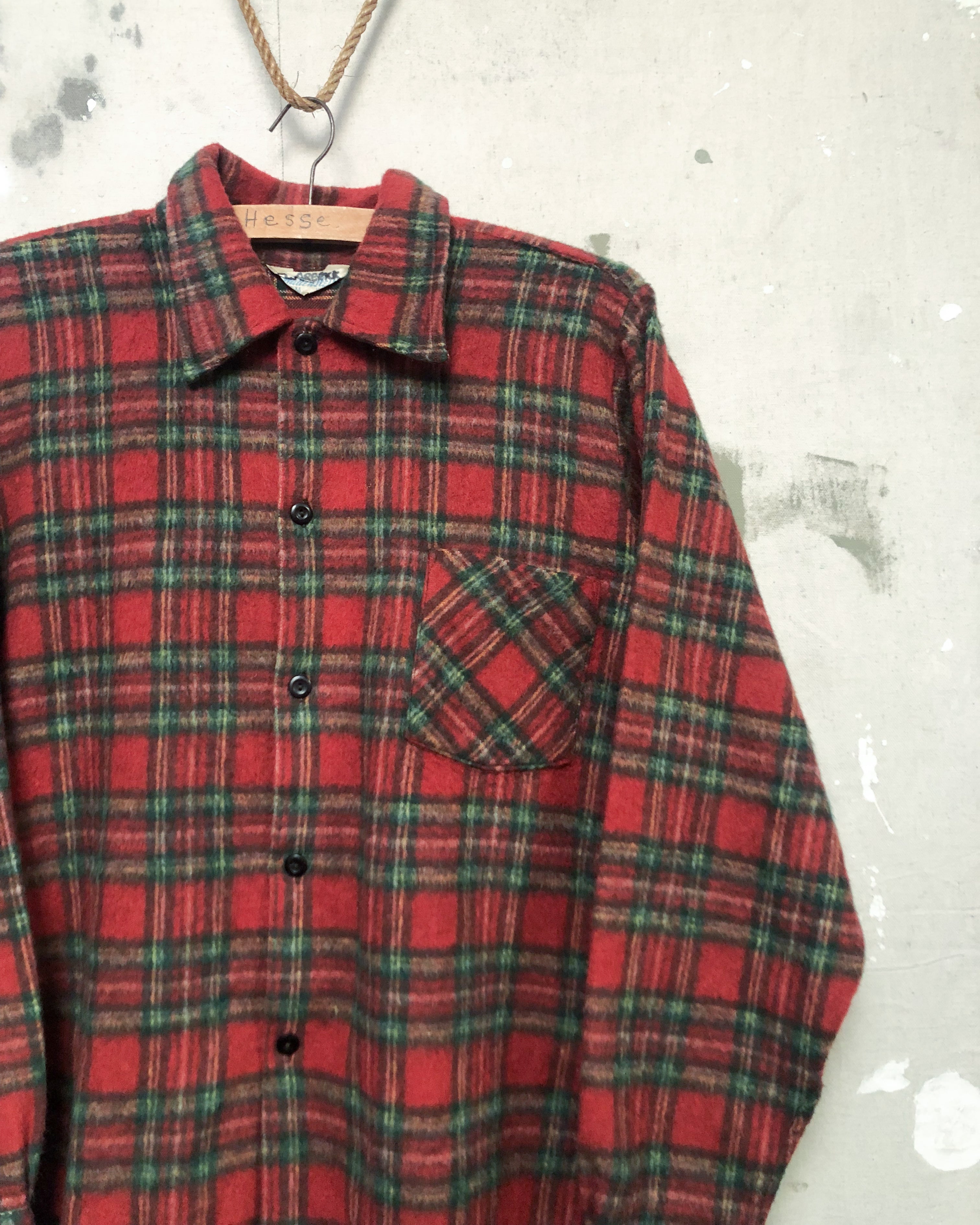 1970S Hallensteins Fuzzy Flannel - M