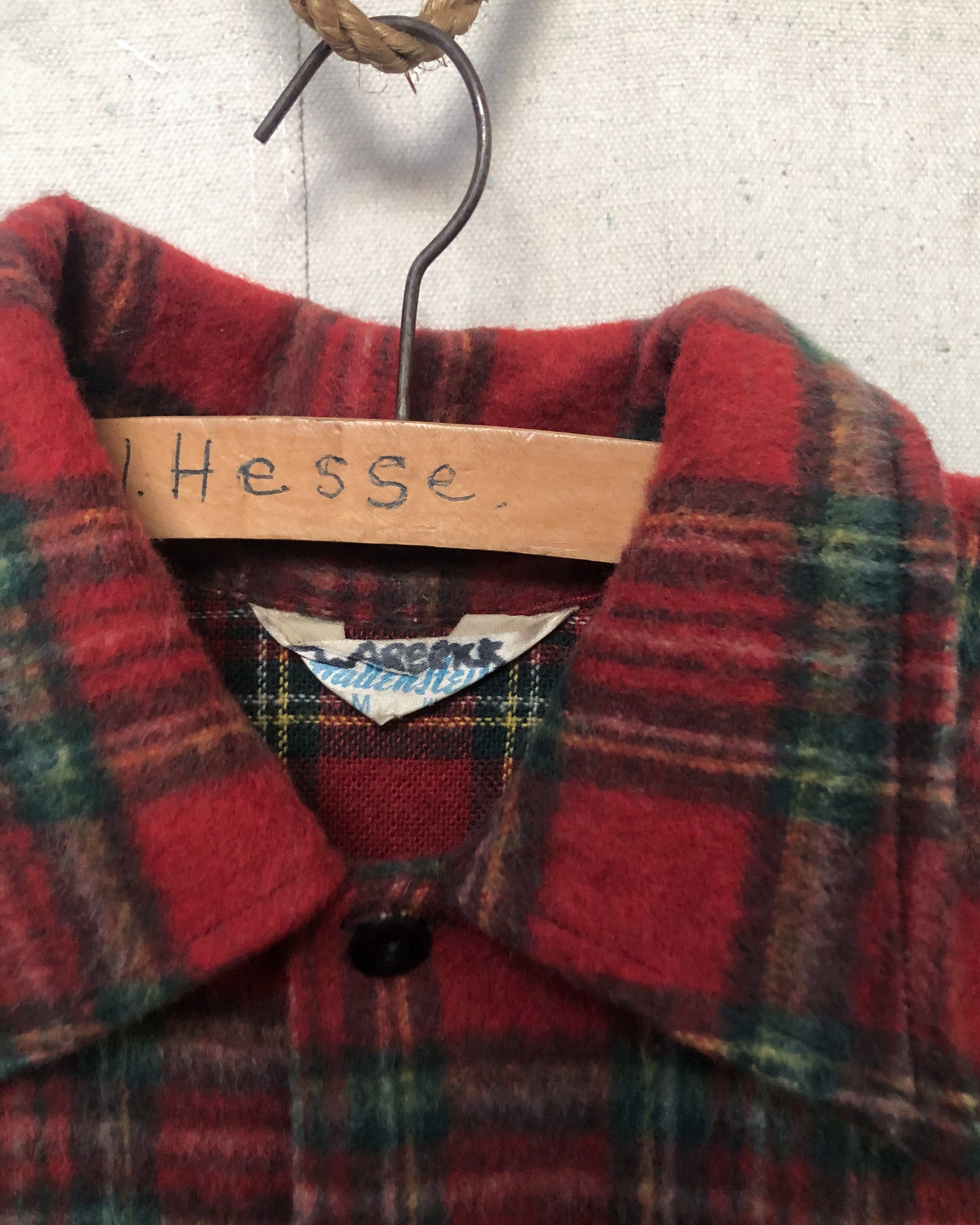 1970S Hallensteins Fuzzy Flannel - M
