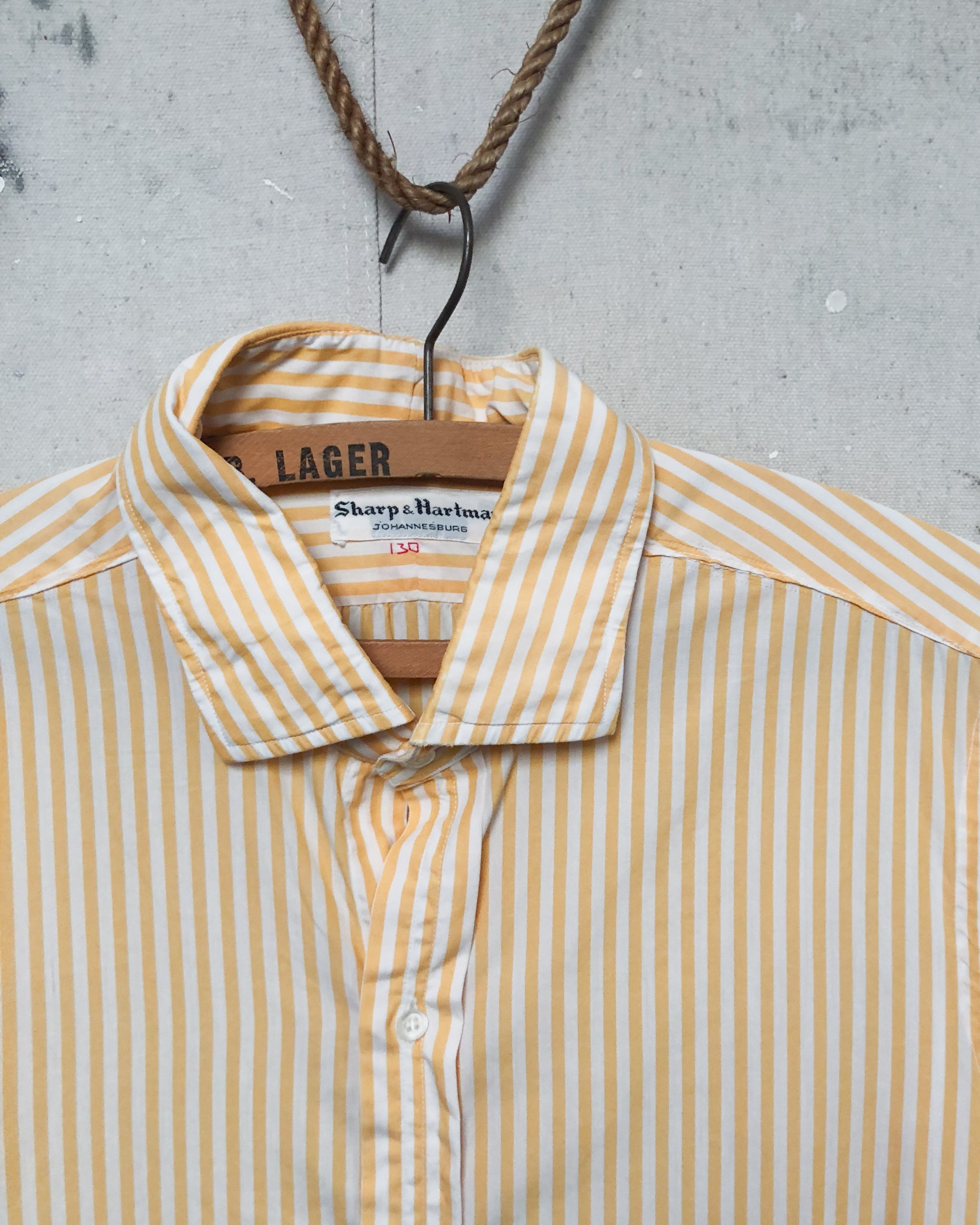 1960S Striped Dress Shirt - S