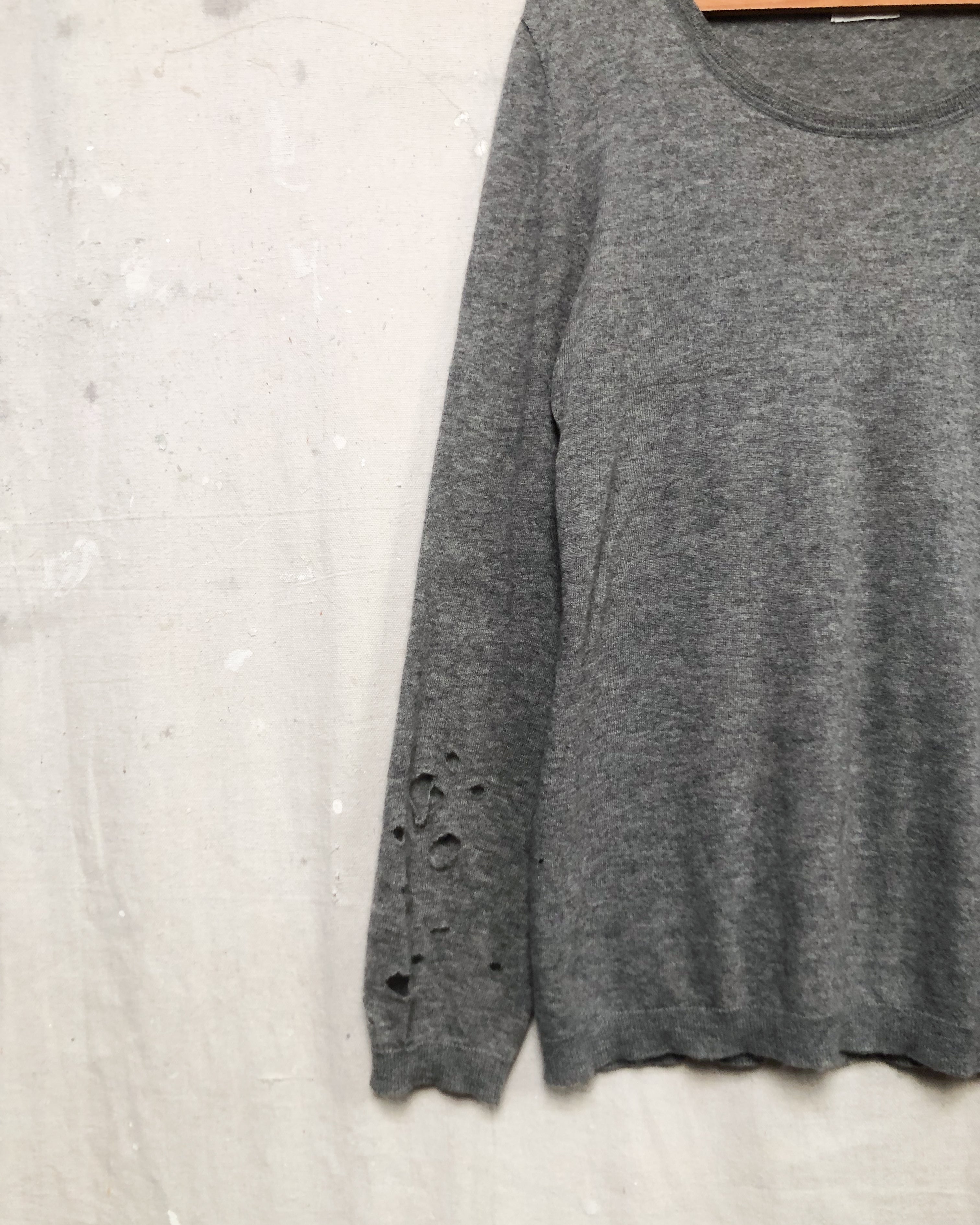 Thrashed Standard Issue Cashmere Top - S