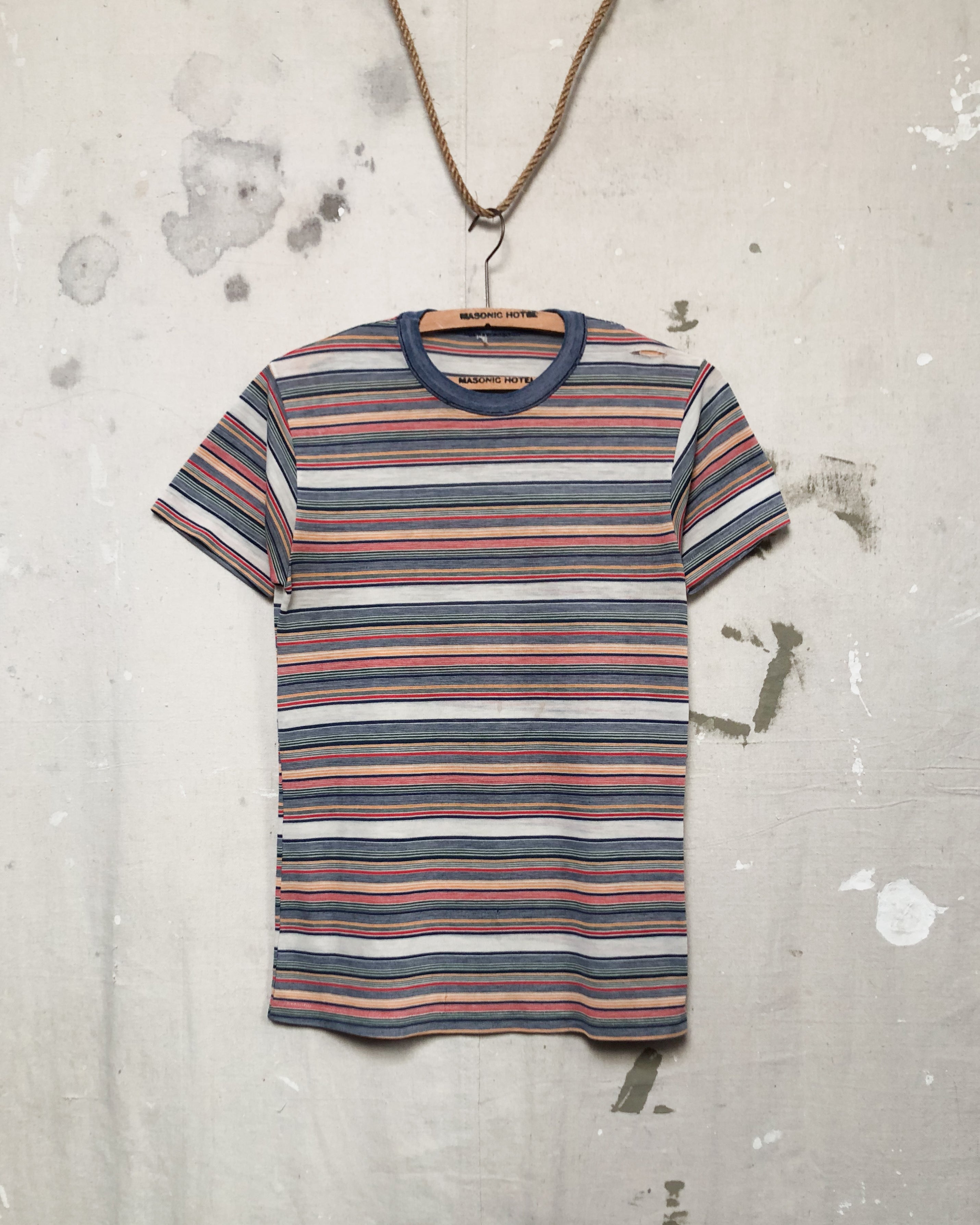 1970S Trashy Striped Tee - S