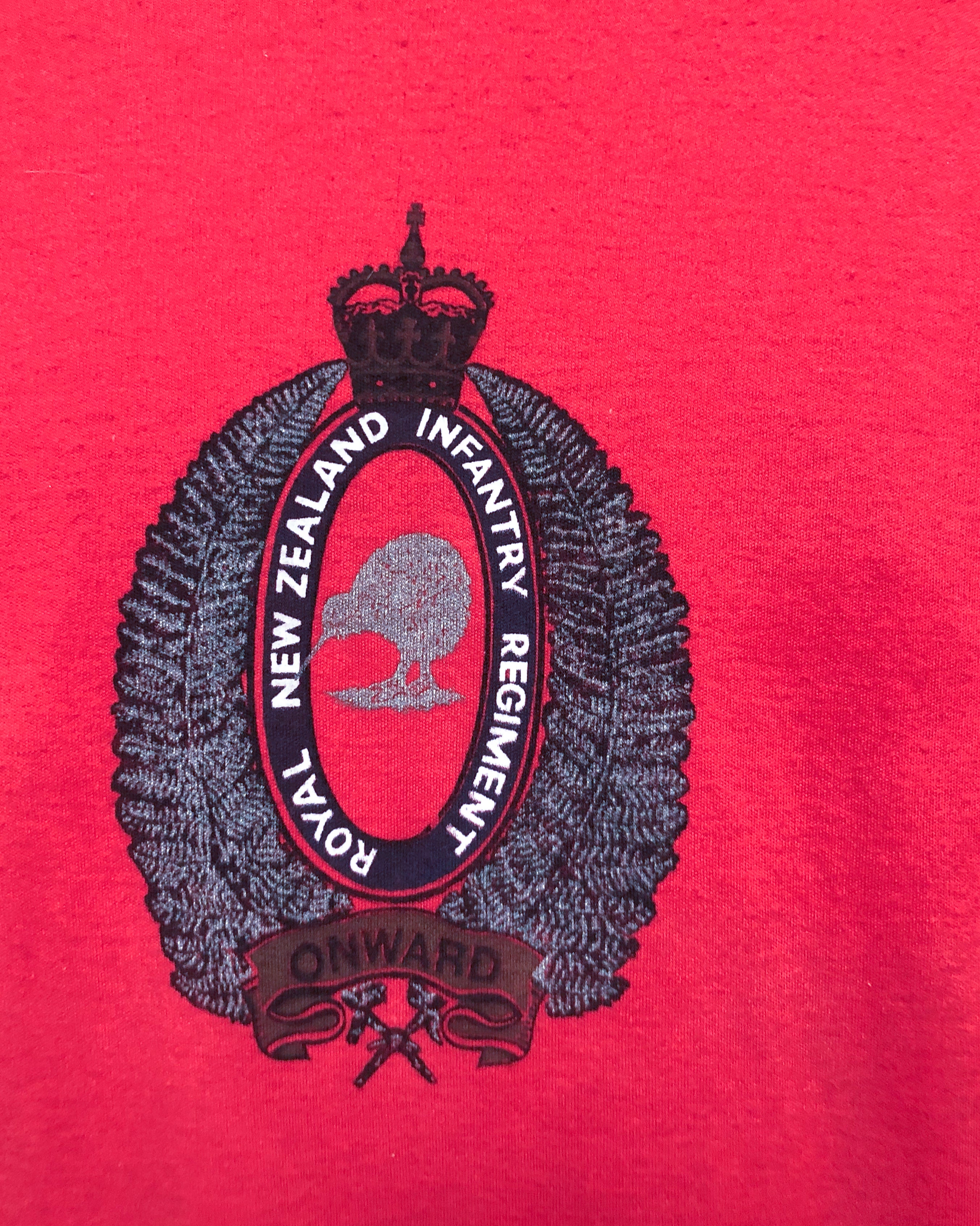 1980S NZ Infantry Regiment Tee - M